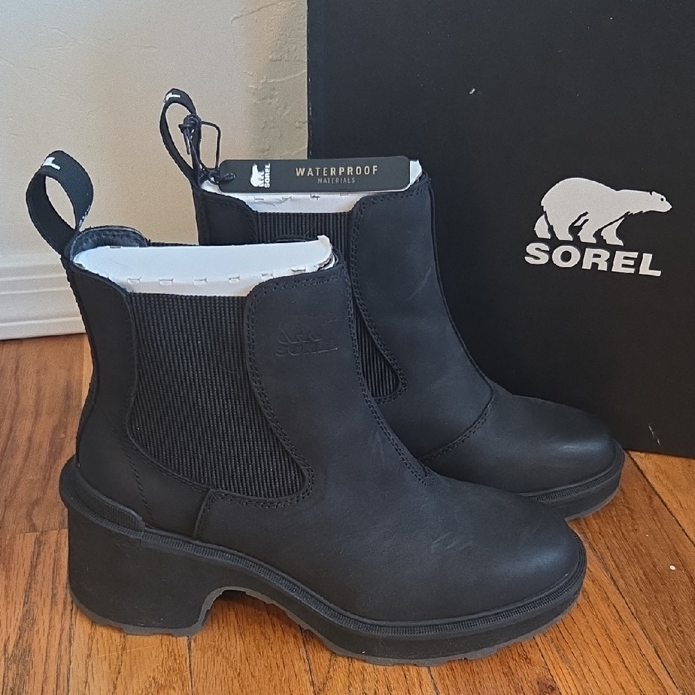 Sorel Hi-Line Heel Chelsea Boots
